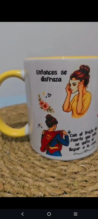 Pack 4 Tazas Cerámica familiar