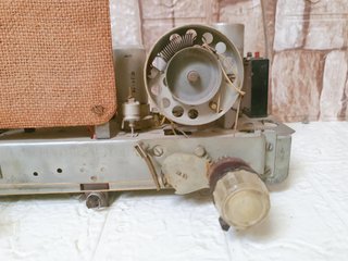 Radio antigua válvulas baquelita época vintage
