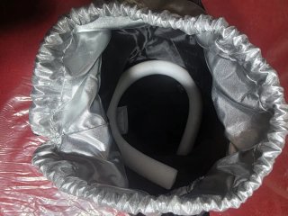 Bolso Versace Negro y Plateado