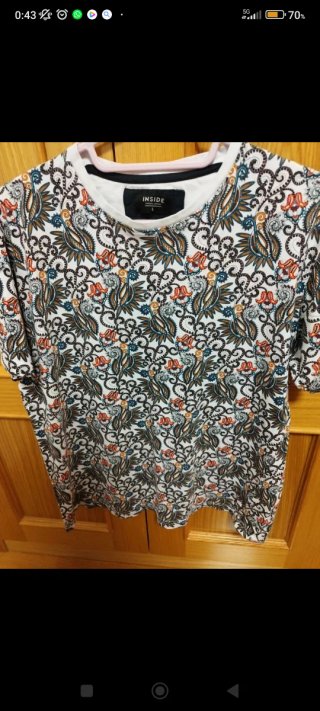 Camiseta INSIDE manga corta hombre Talla L