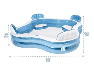 Piscina Hinchable Infantil Unicornio con Chorro