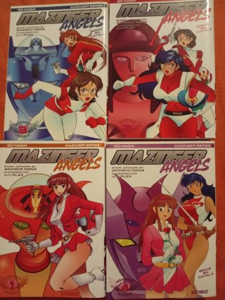 Mazinger Angels completa 4 tomos