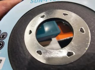 suhner sun-press 909627 disco pulir inoxidable