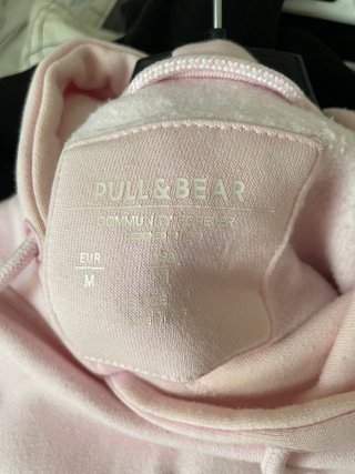 Sudadera rosa Pull&Bear