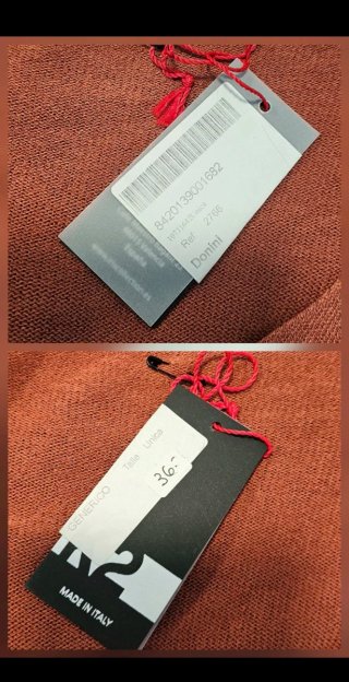 Precioso jersey holgado de punto fino color teja
