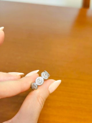Anillo Golfi Circonitas Ajustable Plata