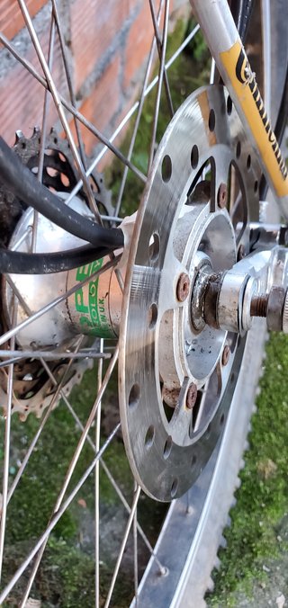 Rueda Trasera Mavic - Hope