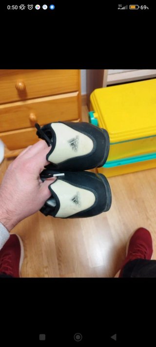 Zapatillas Adidas Hombre Negras y blancas