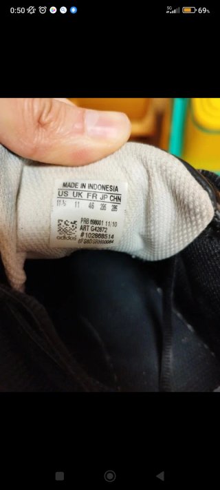 Zapatillas Adidas Hombre Negras y blancas