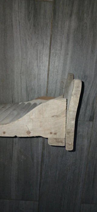 Tabla de lavar madera vintage