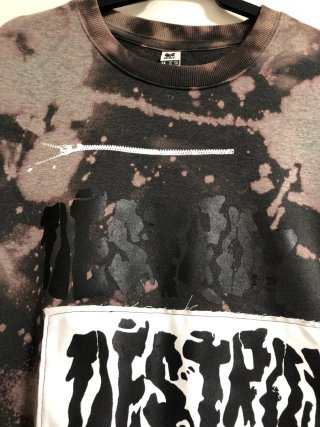 Sudadera punk serigrafiada Talla M