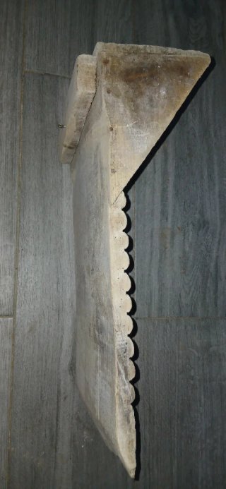 Tabla de lavar madera antigua