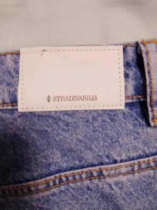 Falda vaquera Stradivarius Talla 40