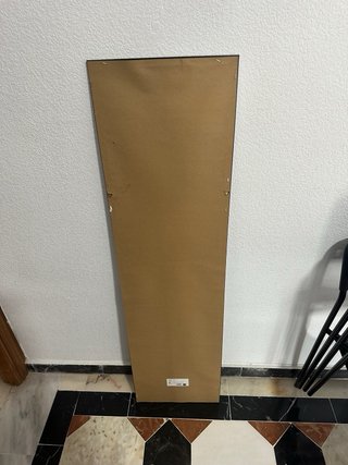 Espejo Cuerpo Entero Negro Diseño Moderno