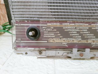 Radio antigua válvulas baquelita Vintage época