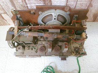 Radio antigua válvulas baquelita Vintage época