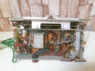 Radio antigua válvulas baquelita Vintage época