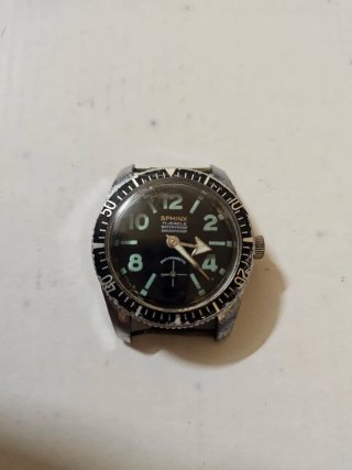 Reloj Sphinx Vintage Negro - Para Reparar