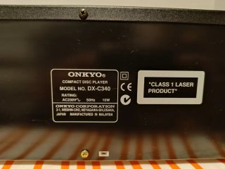 Reproductor Cambiador CD 6 Discos ONKYO DX-C340