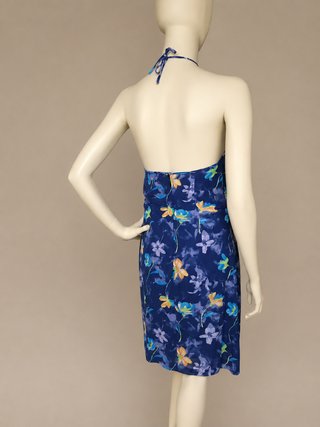 Vestido Cedosce C2C – Estampado floral azul