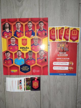 Colección España Mundial 2026 Panini Carrefour