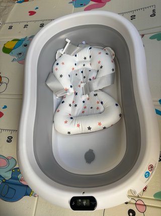 Bañera para bebé con cojín