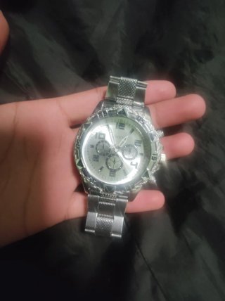 Reloj Geneva Plateado