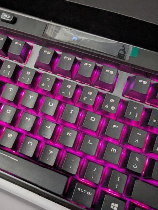 Teclado MSI Strike Pro Wireless Francés 000121