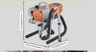NUEVA! Máquina profesional AIRLESS Pintura