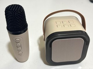 Altavoz Bluetooth + Karaoke y Micrófono RECARGABLE