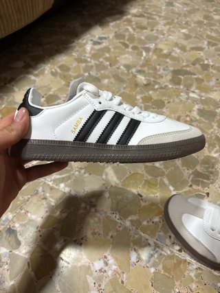 Adidas Samba Talla 36 Beige/Blanco