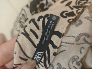 Mono corto Zara estampado floral