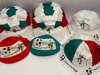 Lotto 11 cappelli Italia '90