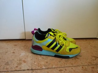 Scarpe Sportive Adidas Blu e Giallo