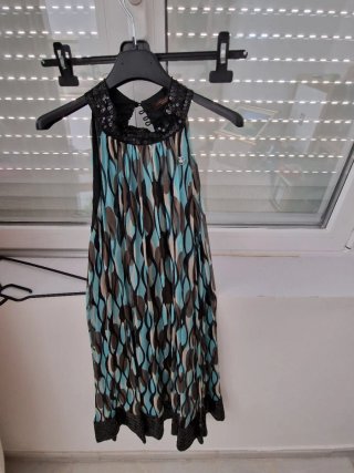 Vestido corto fiesta lentejuelas L