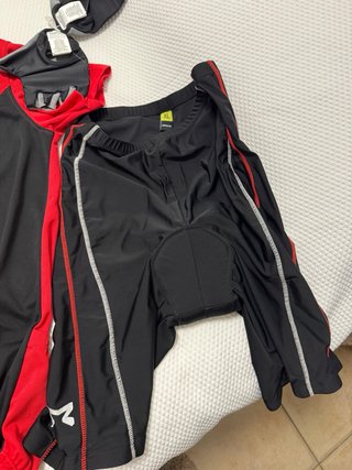 Conjunto Ciclismo Caballero con guantes