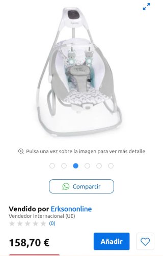 HAMACA BALANCIN INGENUITY BEBE
