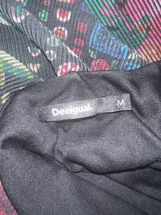 Vestido Desigual floral talla M