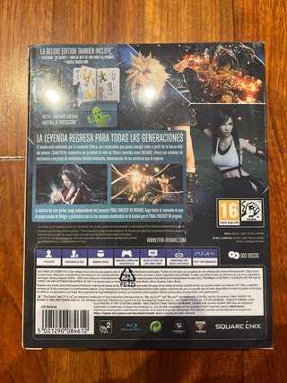 FINAL FANTASY VII REMAKE DELUXE PS4 ***NUEVO***