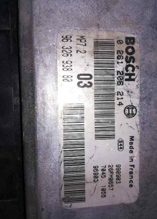 Centralita motor 9632693880 citroen saxo 1345269