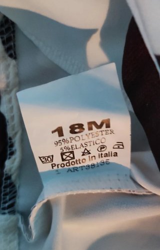 Gilet bimba fantasia mucca 18 mesi
