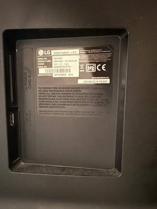 Televisor LG Negro