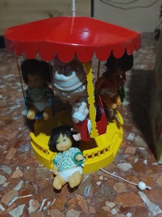 Noria tío vivo Barriguitas Musical Vintage