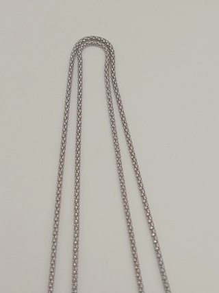 Collana vintage argento 925 croce barocco Filigran