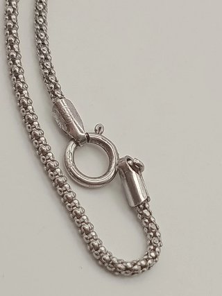 Collana vintage argento 925 croce barocco Filigran