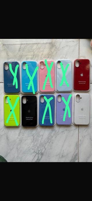 Funda iPhone 16 Plus Silicona Apple