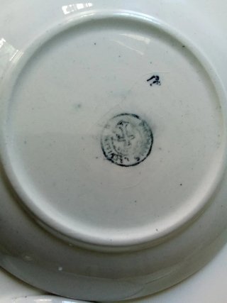 Lote antiguo La Cartuja Fuente + Tazas + Platos