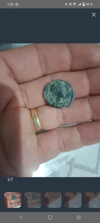 Moneda Romana Antigua