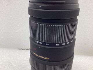 objetivos sigma 120-400mm f/4.5-5.6 apo dg hsm