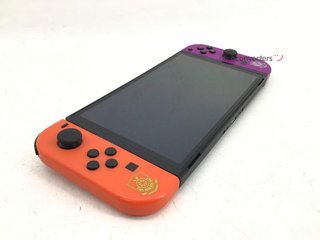 nintendo switch oled pokemon scarlet & violet edition